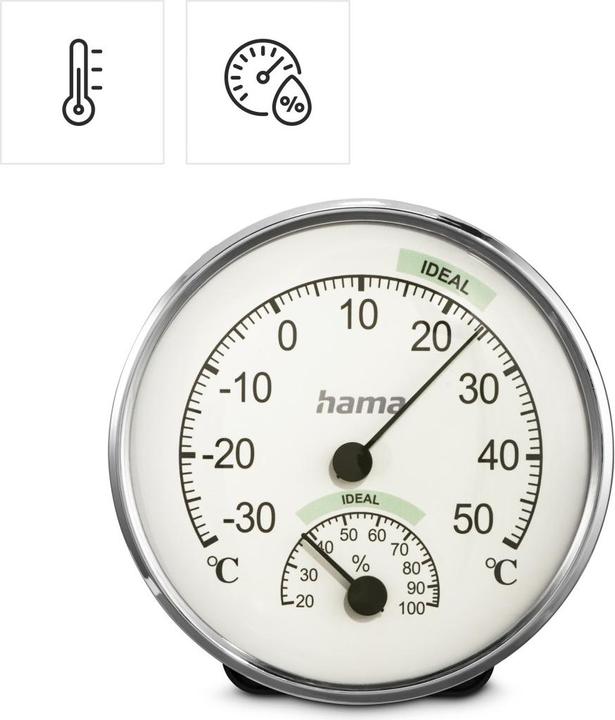 Actual product image Hama Thermometer und Hygrometer