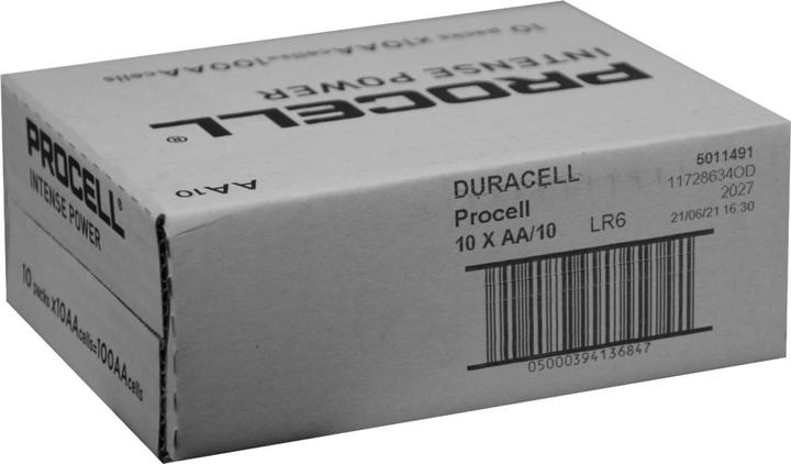 Duracell BDPILR14 Procell Intense Alkaline Batterie 1,5V LR14 C 50 Stück (50 pz., R14)