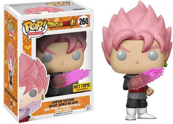 Produktbild Funko Dragonball Super: Super Saiyan Rose Goku Black POP! 260 - Vinyl Figur