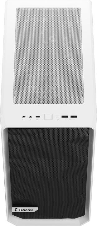 Actual product image Fractal Meshify 2 Mini White TG Clear Tint - white (mATX, Mini-ITX, Mini-DTX, DTX)