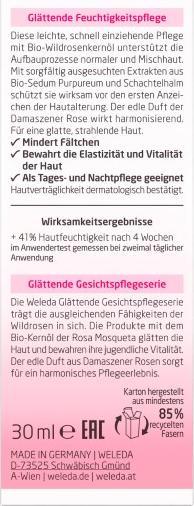 Image du produit Weleda Wild Rose Smoothing Moisturizer (30 ml, Crème de jour)