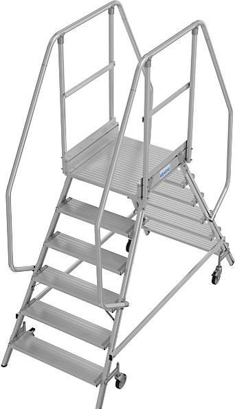 Produktbild Krause Podestleiter mit extrahohem Handlauf (Plattformleiter, 225 cm)
