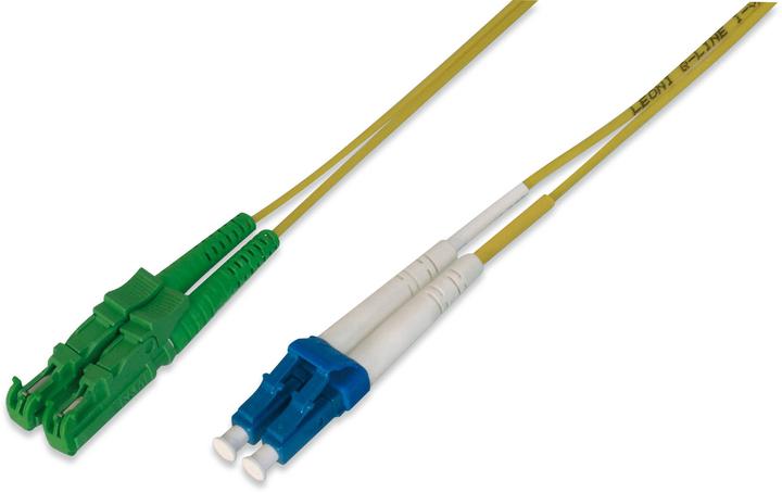 Produktbild Digitus LWL Patchkabel, E2000 (8° APC) auf LC (PC), Singlemode (LSOH, CAT6, 10 m)