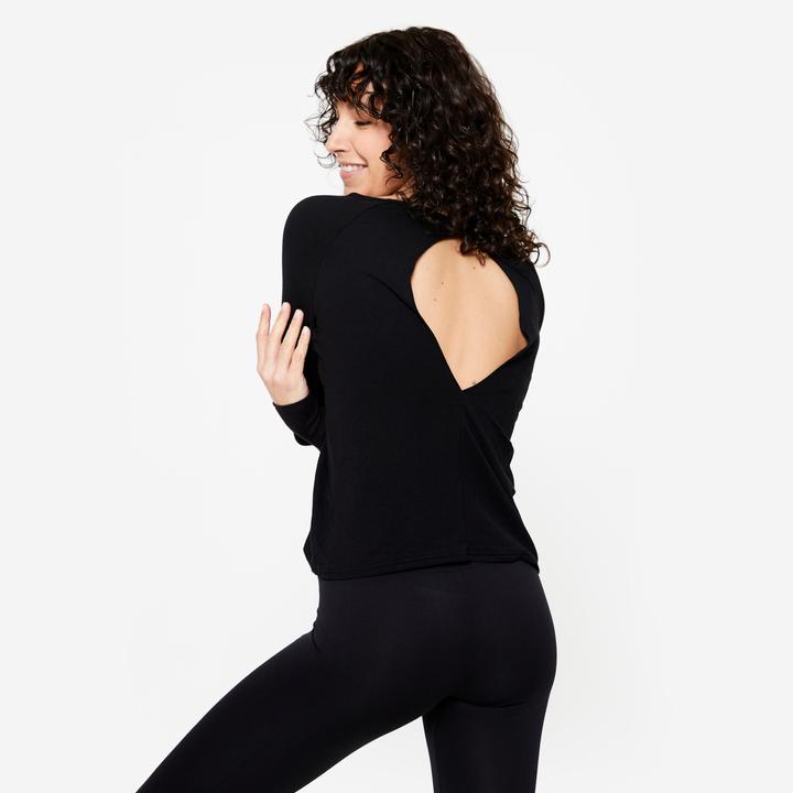 Immagine prodotto Domyos Felpa Danza Moderna donna fluente - nero (M)