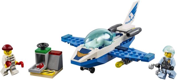 Actual product image LEGO Police Airplane Patrol (60206, LEGO City)