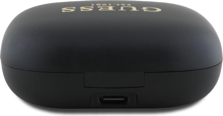 Image du produit Guess Satin Classic Logo OWS Wireless Earphones - black (8 h, Sans fil)