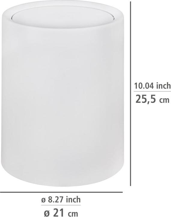 Image du produit Wenko Poubelle à couvercle basculant Atri (6 l)