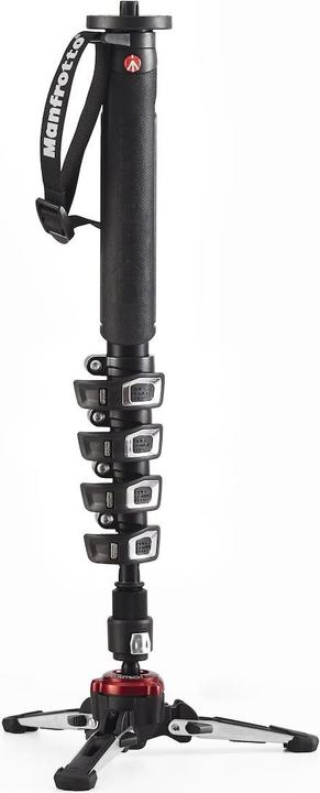 Manfrotto XPRO aluminium 5-section fluid video monopod (Metal)