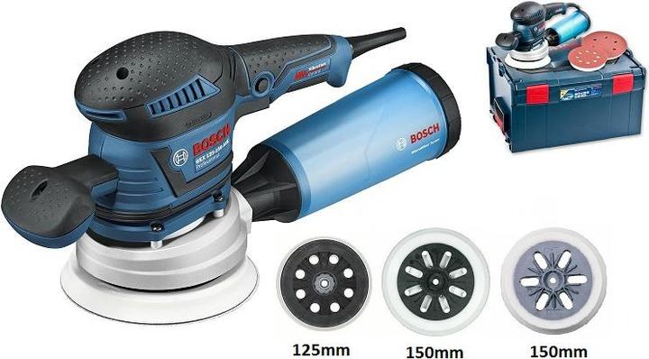 Image du produit Bosch Professional GEX 125-150 AVE Set, y compris L-BOXXXX (Ponceuse excentrique, 400 W)