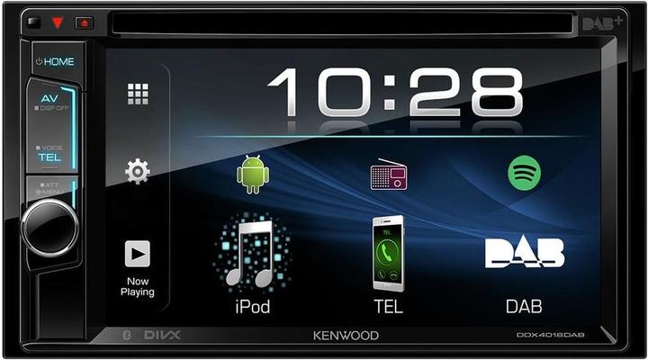 Kenwood Corp. Autoradio DDX4018DAB (Apple Carplay, Android Auto)