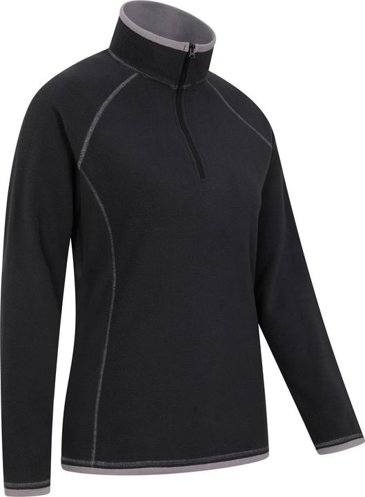Actual product image Mountain Warehouse Womens/Ladies Montana Half Zip Fleece Top (36 D)