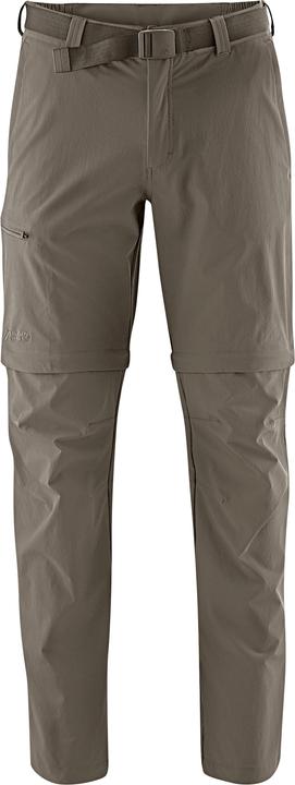 Maier Sports Leichte Zip-Outdoorhose "Zillertal" Wanderhose Herren teak
