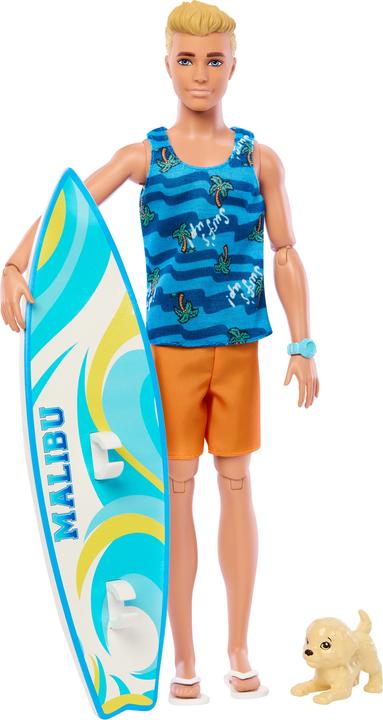 Barbie Ken Surfer Doll & Accy