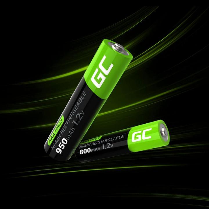 Image du produit GreenCell GR08 Wiederaufladbarer Akku AAA (2 pcs, AAA, 800 mAh)