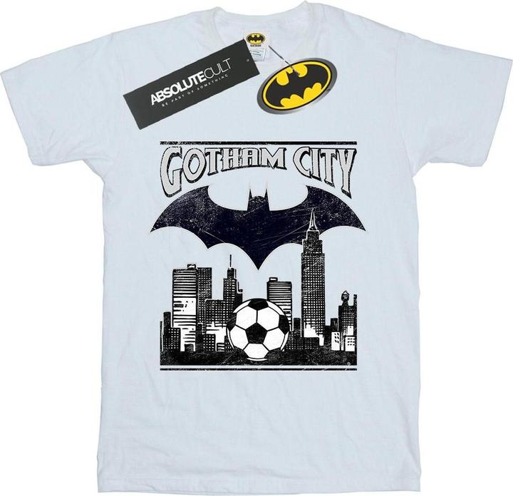 Actual product image Boys Batman Football Gotham City T-Shirt (152, 158)
