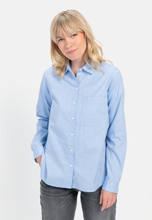 Produktbild Camel Active Langarm Bluse aus reiner Baumwolle (M)