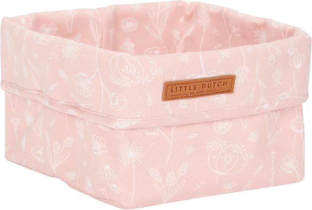 Image du produit Little Dutch Panier à langer petit Wild Flowers Pink TE