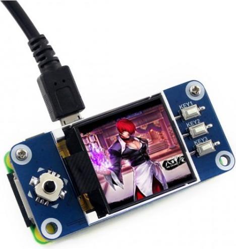 Produktbild WaveShare 128x128 1.44inch LCD-Display HAT für Raspberry Pi