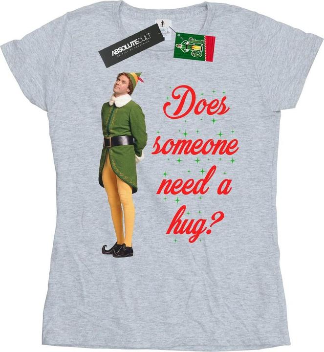 Actual product image Elf Womens/Ladies Hug Buddy Cotton T-Shirt (M)