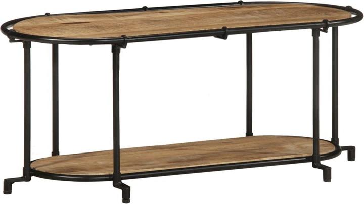 Produktbild VidaXL TV Schrank Lowboard Fernsehschrank Fernsehtisch TV Möbel Raues Mangoholz (100 x 42 x 40 cm)