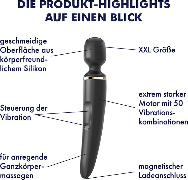 Actual product image Satisfyer Wand-er Woman