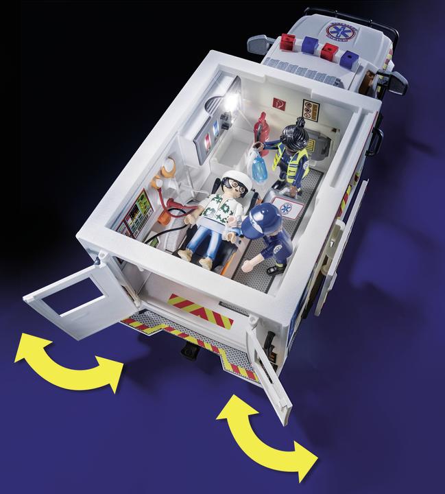 Productafbeelding Playmobil Reddingsvoertuig: US Ambulance (70936, Playmobil Stad Actie)