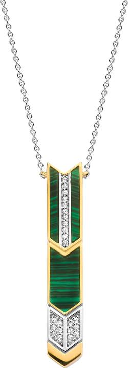 Produktbild Ti Sento Milano Collier mit Zirkonia bicolor vergoldet 3954MA/42 (925er Silber, 48 cm)
