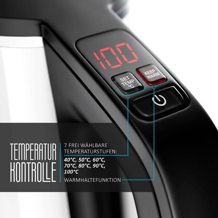 Immagine prodotto Arendo Bollitore con regolazione della temperatura (1.50 l)