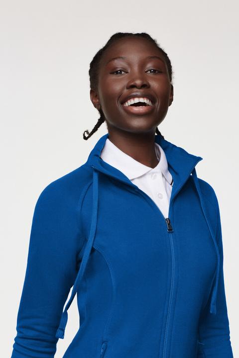 Actual product image Hakro Ladies Sweat Jacket College anthracite Gr.L (L)