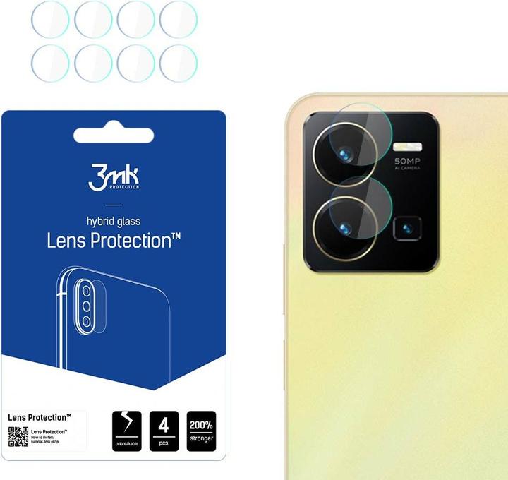 Image du produit 3MK Verre de protection de la caméra, verre de la caméra (1 pièce(s), Vivo Y3)
