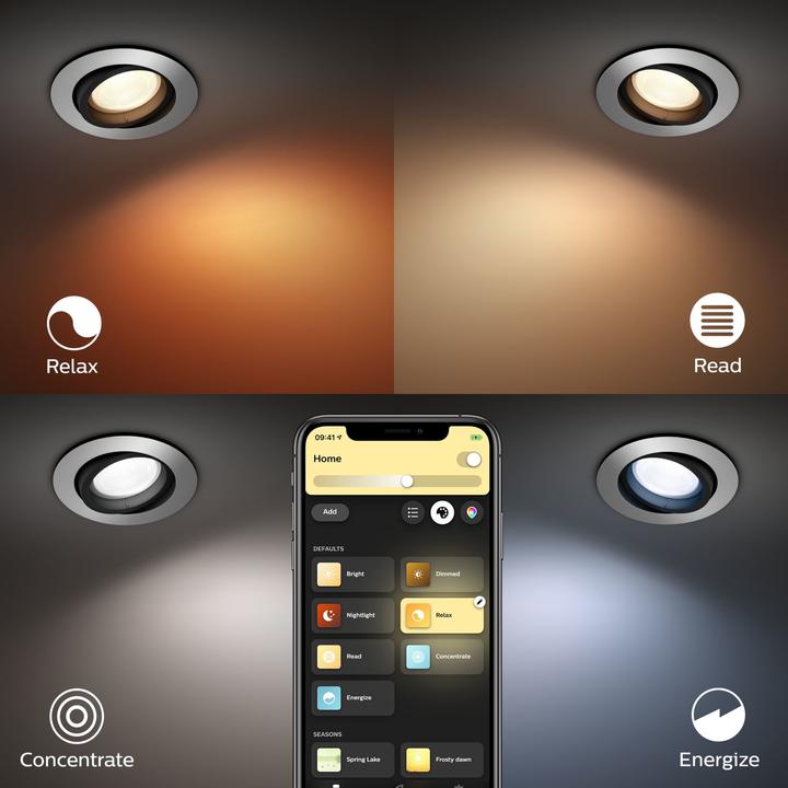 Image du produit Philips Hue Centura White & Color Ambiance (350 lm, GU10)