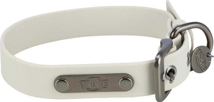 Image du produit Trixie Citystyle Collier Hond Pvc Lichtgrijs (M, Chien, Général)