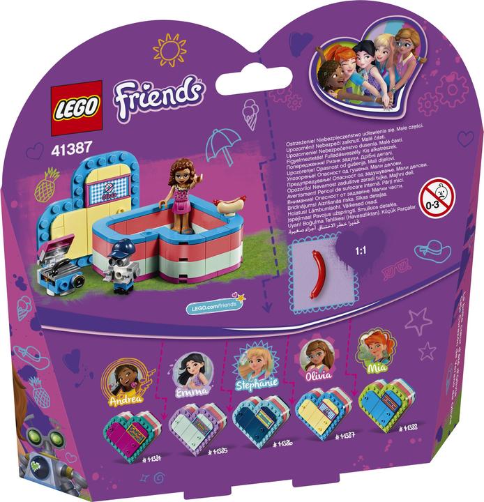 Immagine prodotto LEGO La scatola del cuore estivo di Olivia (41387, LEGO Friends)