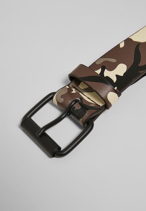 Actual product image Urban Classics Synthetic Leather Camo Belt - 16373 (L)