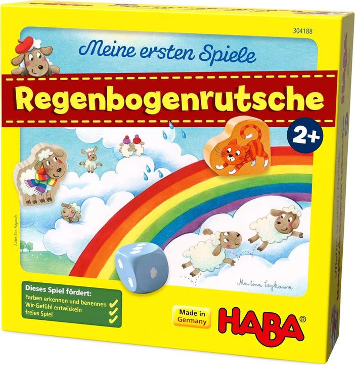 Produktbild Haba Lernspiel Meine ersten Spiele: Regenbogenrutsche (Deutsch)