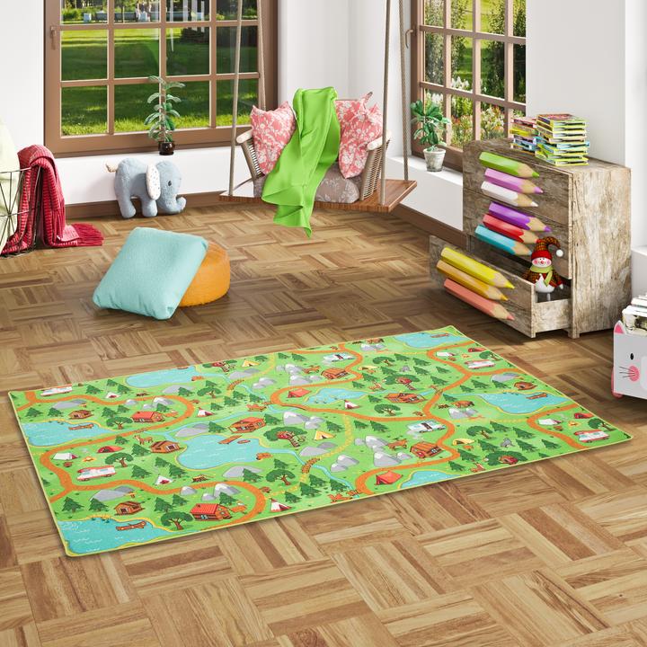 Immagine prodotto Snapstyle gioco per bambini tappeto da campeggio (100 x 100 cm)