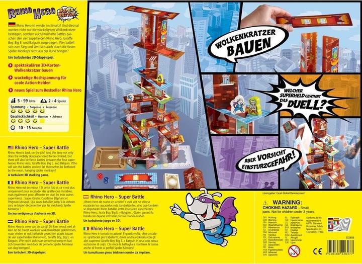 Produktbild Haba Rhino Hero - Super Battle (Deutsch)