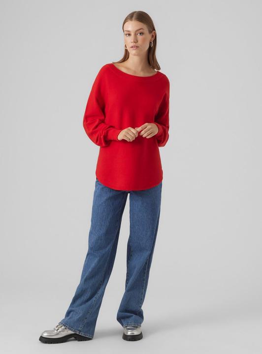 Image du produit Vero Moda VMNANCY LS BOATNECK PULLOVER GA EXC Pull en maille (M)