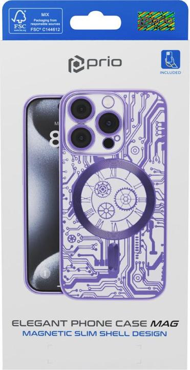 Immagine prodotto prio elegante custodia MAG per iPhone 11 viola (Apple iPhone 11)