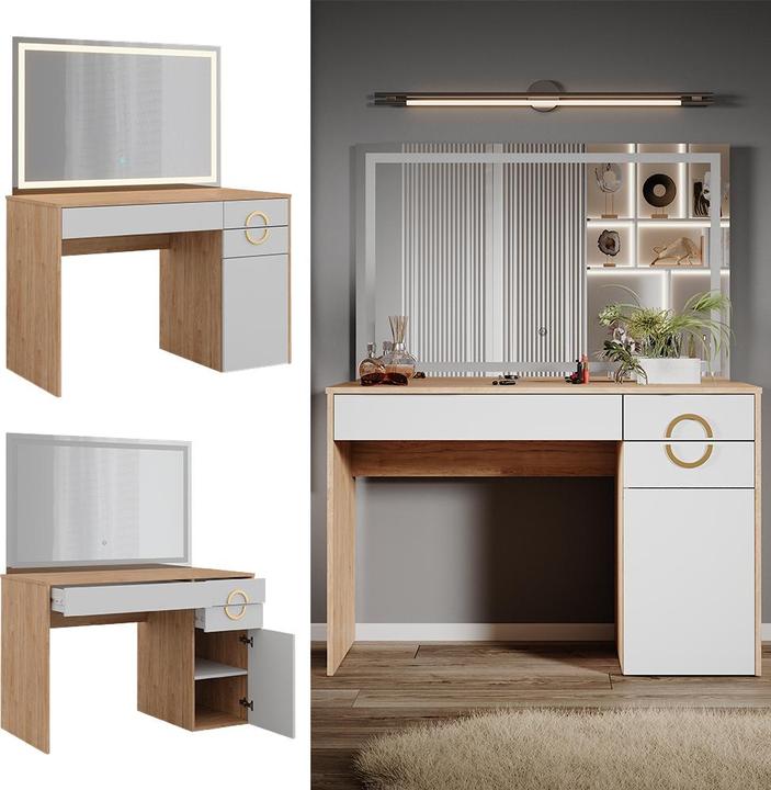 Actual product image Vicco Adela with lighting (115 x 55 x 76.5 cm)