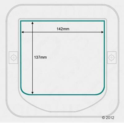Actual product image SureFlap Microchip cat door (Microchip Cat Flap)