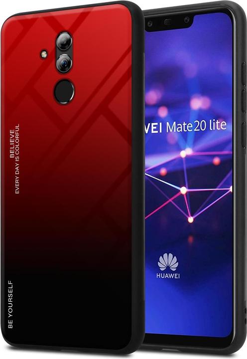 Actual product image Cadorabo TPU 2 colors glass cover (Mate 20 Lite)
