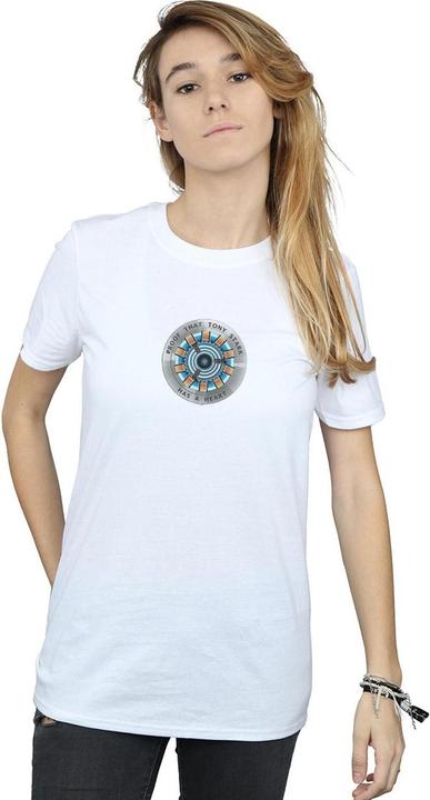 Produktbild Avengers Endgame Tony Stark Heart TShirt (XL)