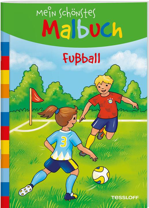 Actual product image Tessloff My most beautiful coloring book. Soccer