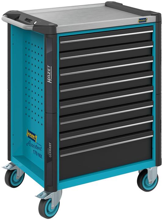 Immagine prodotto HAZET Carrello portautensili Assistente 179NX-8 ∙ Cassetti, bassi: 7 x 81 x 522 x 398 mm ∙ Cassetti… (8 x)