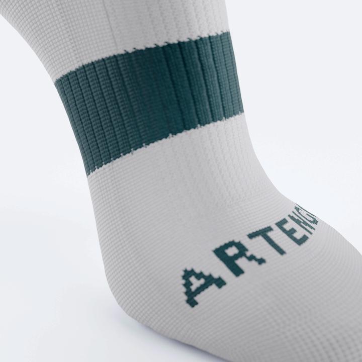 Immagine prodotto Artengo Calze da tennis alte 4 pezzi - RS300 motivo blu, verde/blu (39, 42)