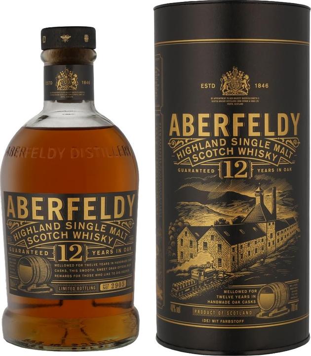 Immagine prodotto Aberfeldy 12 anni (Single Malt, Whisky scozzese, 1 x 70 cl)