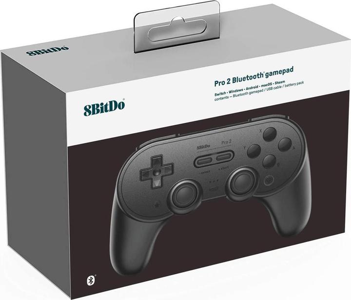 Actual product image 8bitdo Pro2 (Android, iOS, Switch, Steam Machine, PC, Raspberry Pi 3)