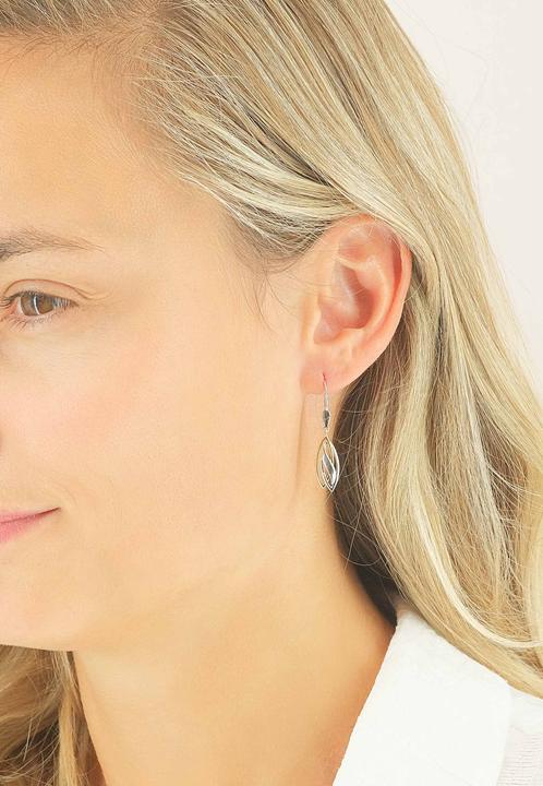 Actual product image Muau Earrings (750, White gold, 18K yellow gold)