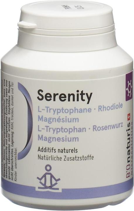 Actual product image B'Onaturis with tryptophan magnesium mines and rhodiola. (1 Piece, Capsules, 650 g)